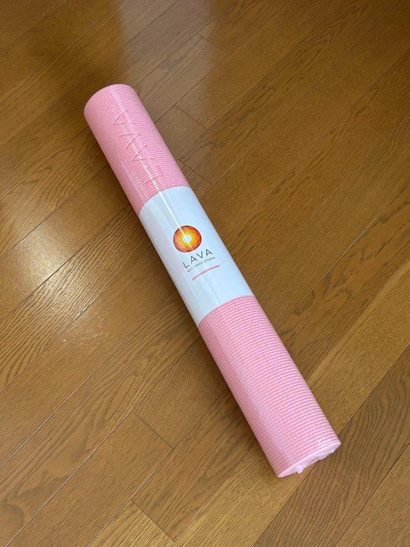 LAVA ヨガマット (マゼンダ)とマットケース ♋ホットヨガヨガ